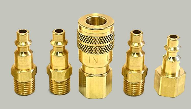 Brass IS-319 / BS - 218 Double Shut Off Couplings
