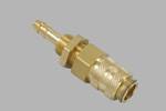 IS-319 / BS - 218 Brass  Single Shut Off Quick Release Couplings