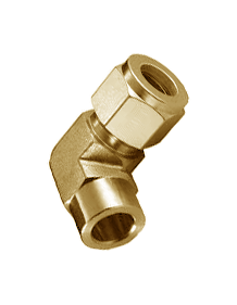 Brass IS-319 / BS - 218 Tube Socket Weld Elbow - TSWE