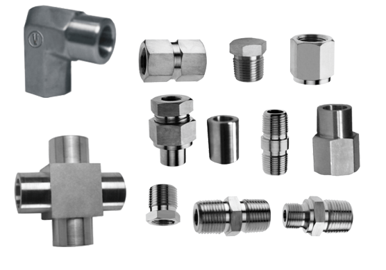 High Nickel Alloy High Pressure Pipe Fittings