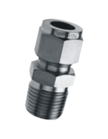 Stainless Steel 316Ti Male Connector NPT-M