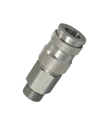 Stainless Steel 304L Double Shut Off Quick Coupling