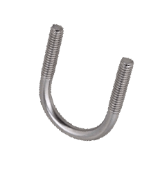 Stainless Steel 316 U-Bolt with Cushion Clamps